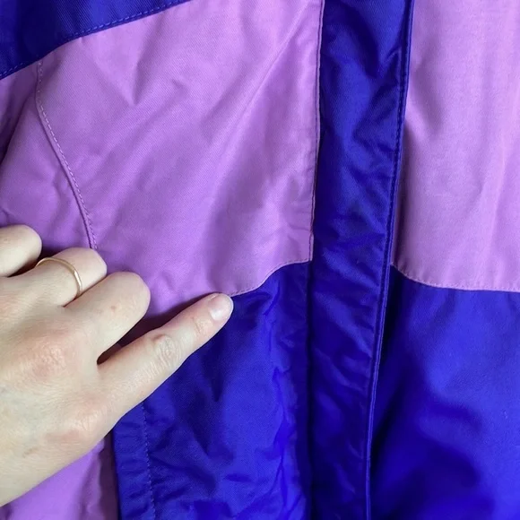 Columbia Girls Ski Winter 2 in 1 Jacket- Purple/Pink- XXS